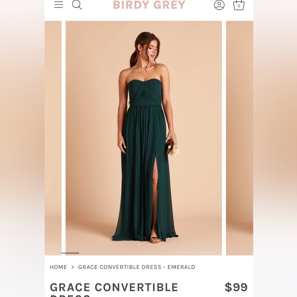 Grace convertible Bridesmaid dress